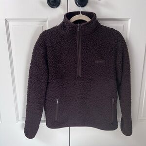 Skims Espresso Teddy Pullover